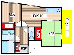 サンホ－ハイツの物件間取画像